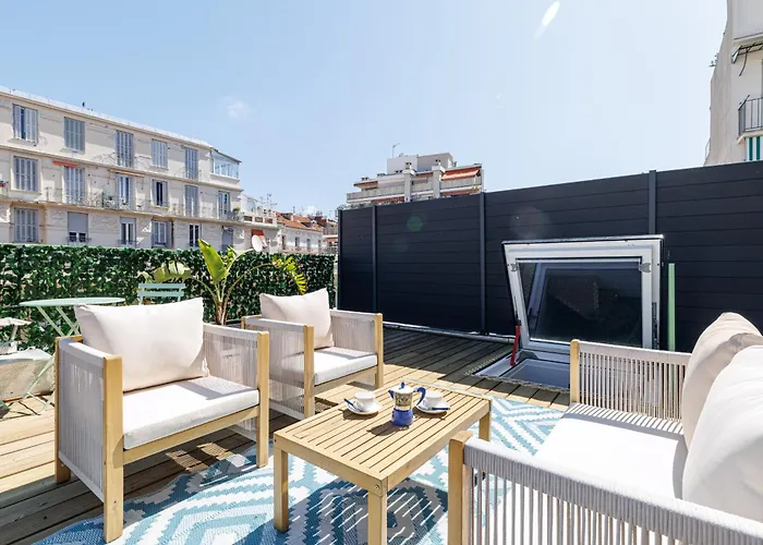 Apartment Wide Open Sky Terrace 1 Bdr *