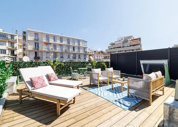 Wide Open Sky Terrace 1 Bdr Nice