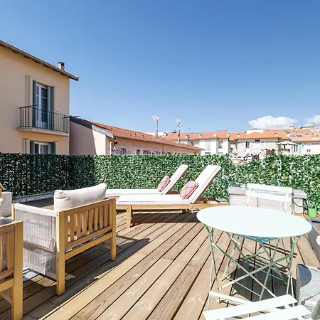 Apartmán Wide Open Sky Terrace 1 Bdr Nice